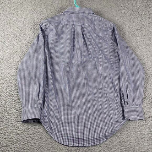 Lauren Ralph Lauren Button Down Shirt Men's 15 32/33 Medium Houndstooth - Picture 5 of 5